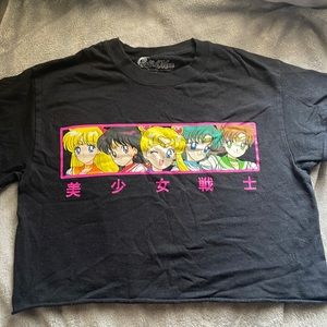 sailor moon crop top